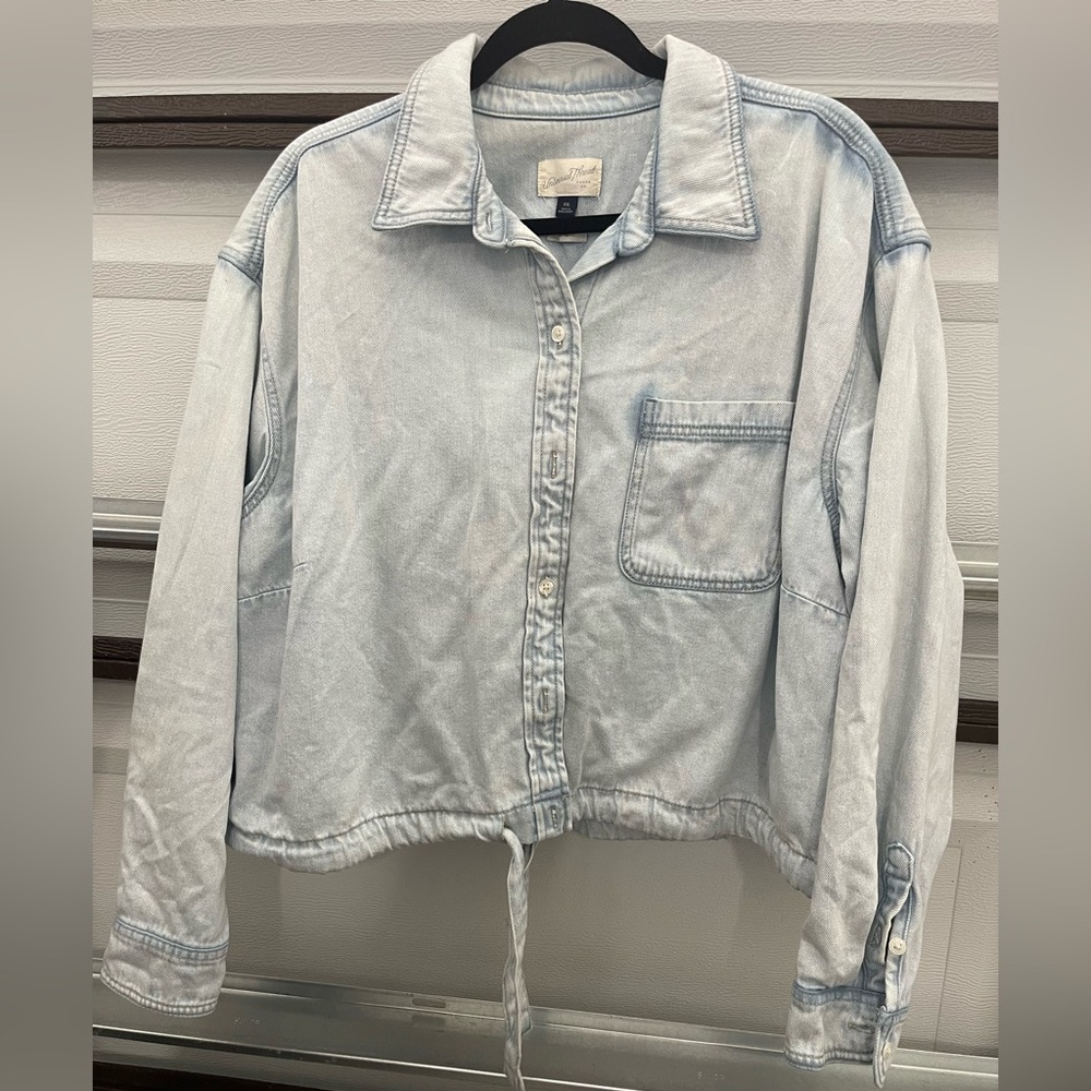 Universal Thread Light Blue Denim Shirt